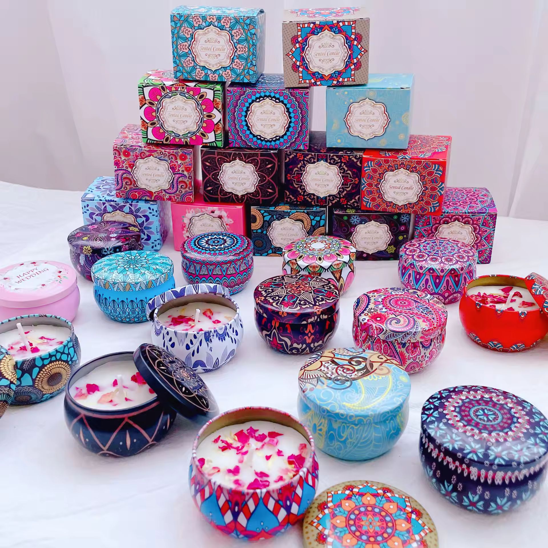 Vintage Tin Scented Candle - Image 3